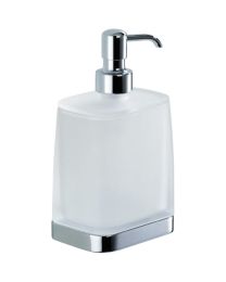 Colombo Bathware zeepdispenser staand TIME chroom+glas