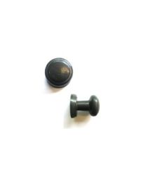 Giara deurknop POTL Ø50mm op rozet zonder BB groen brons /paar