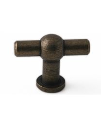 IBE meubelknop BRECHT/SPOORWEG 45/35mm antique brons