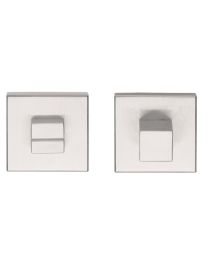 Formani toiletgrendel vierkant knop/plaat dun 8mm inox mat