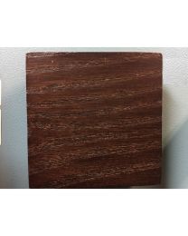 Locomoson meubelknop vierkant 90x90mm hout palisander