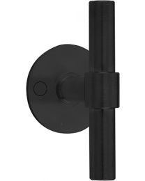 Formani deurkruk "T/L" Ø15mm 100mm rozet ONE mat zwart /paar
