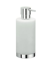 Colombo Bathware zeepdispenser staand NORDIC wit+chroom