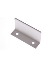 IBE hoekgreep/opleggreep 70x1,6mm as=44mm aluminium mat wit