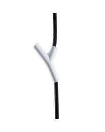Depot4Design touwkapstok WARDROPE touw=zwart L300cm haak=wit