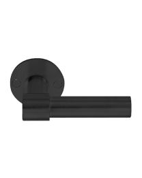 Formani deurkruk "L/L" Ø20mm 100mm rozet ONE mat zwart /paar