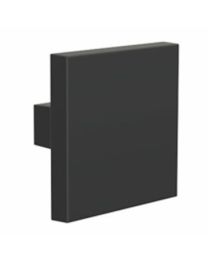 Frost meubelgreep/knop vierkant LOTUS as=16mm 45x45mm mat zwart