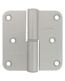 Argenta deurpaumel 80x80mm gesloten aluminium natuur F1 links
