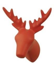 Puhlmann kapstok DEAR DEER 4x6x7cm coral koraalrood mat