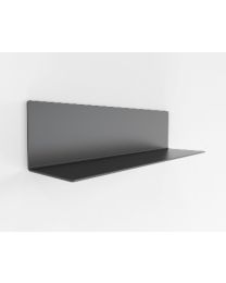 Frost hoedenplank UNU 150x150x600x4mm mat zwart