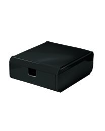 Kleine Wolke opbergdoos EASY BOX zwart 12x5,3x15cm 15l