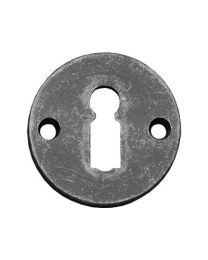 Intersteel sleutelplaat rond plat 42mm verouderd grijs