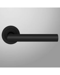 Karcher Design deurkruk Ø19mm mat zwart rozet