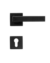 HDD Pro deurkruk PRO COSMIC mat zwart R+E cyl