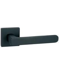 Artitec deurkruk MANHATTAN vierkante rozet 52x52mm mat zwart /paar