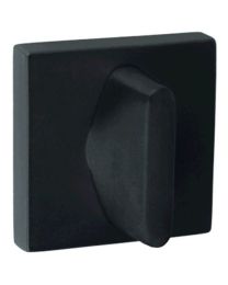 Artitec wc-toiletgrendel vierkant roset 52x52mm mat zwart