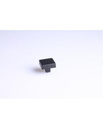 IBE meubelknop vierkant 30x30xH24mm mat zwart