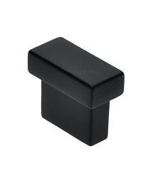Siro meubelknop as=16mm B29xH24xD14mm mat zwart