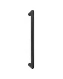 Formani deurgreep as=400mm Ø25mm INC opschroevend mat zwart