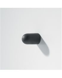 Confalonieri meubelknop Ø16xH25mm rubber zwart