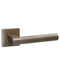 Quincalux deurkruk MONTREUX +rozet brons mat 41