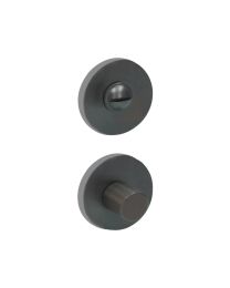 Quincalux toiletgrendel LAUSANNE 6-8mm +rozet donker brons