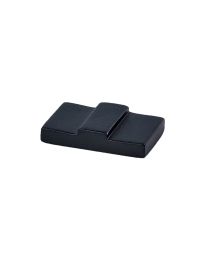 Jolie meubelknop VILLE 50x32x11mm zwart / stuk