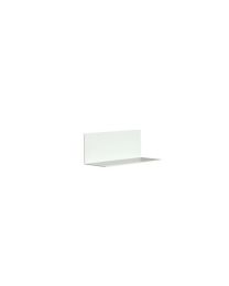 Frost tablet zonder rand UNU 400mm mat wit /stuk